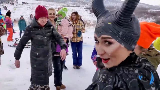 Парапланерная ёлка 2020 года. Пара-Дельтадром "Ушконыр" смотреть онлайн