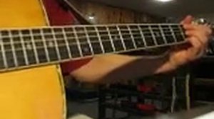 Acoustic Blues on a Fender F- 85