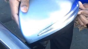 2014-2017 Mercedes s500 w222 side mirror cover and indicator light removal