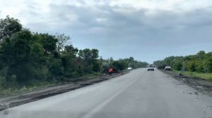 Трасса Харьков -Ростов., промежуток Антрацит- Ровеньки. Берегите флору и фауну!