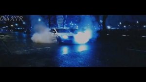 Drift in a Mercedes at night( дрифт на мерседесе ночью)