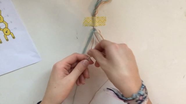 greek wave bracelet tutorial (intermediate) || friendship bracelets