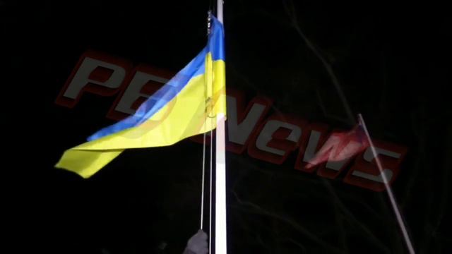 Поднят Российский Флаг в Мелитополе смотреть онлайн