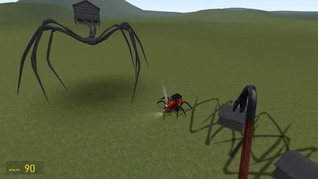 REAL HOUSE turned into HEAD HOUSE MONSTER in Garry's Mod!