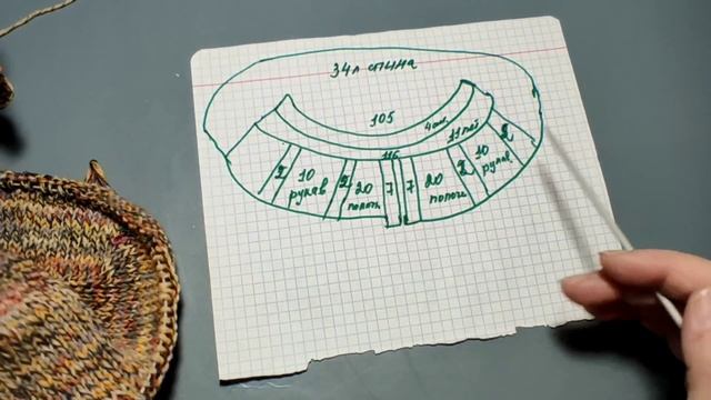 ?ВЯЖЕМ вместе ?ЛЕТНИЙ ЖАКЕТ? регланом сверху. смотреть онлайн