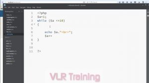 while and do while in php Telugu   15-vlr training