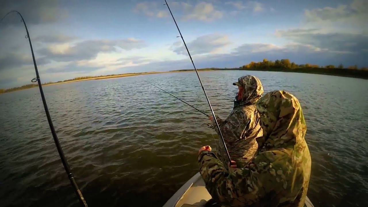 Обь. Попали на стаю щуки в Томской области смотреть онлайн