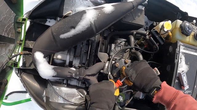 How to tell if your snowmobile is blown up, Cheap Snowmobile Project Arctic Cat ZR600 смотреть онлайн
