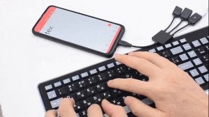 Гибкая клавиатура Thundeal (103 клавиши) | #Обзор