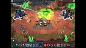 C&C Rivals / Лётчик-герой добил базу прорываясь сквозь орды противников