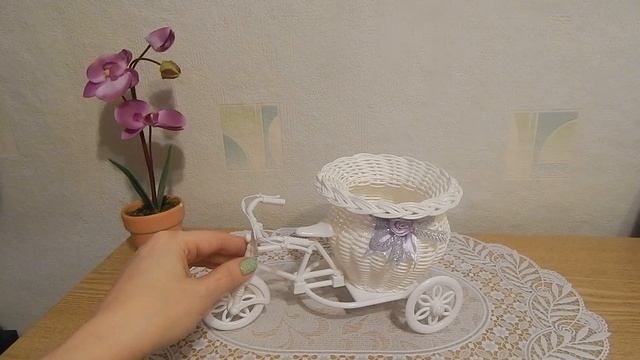 Мои покупки с АЛИЭКСПРЕСС/ ЗАКАЗЫ с АЛИЭКСПРЕСС - велосипед-кашпо и цветы к нему смотреть онлайн