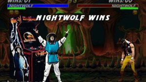 Mortal Kombat 3 - Friendship - Nightwolf