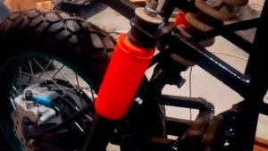 Мощный электромотоцикл 2х2 своими руками!