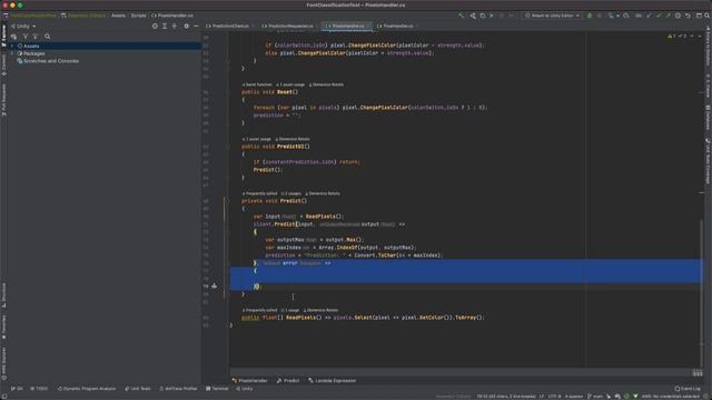 Importing a Python Tensorflow model in Unity! (using a websocket)