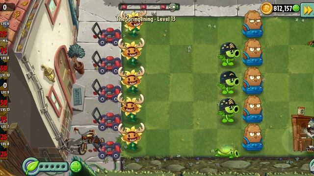 plants vs zombies 2 The springening levels 11-15. смотреть онлайн