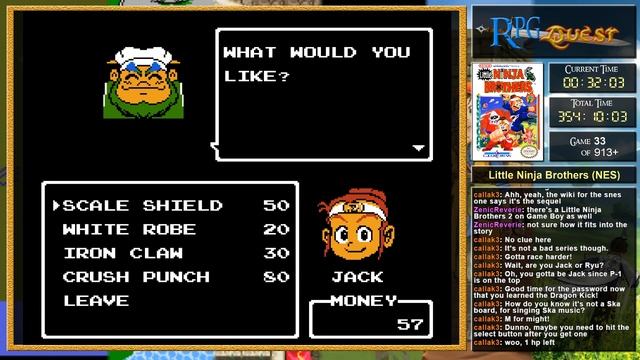 RPG Quest #33: Little Ninja Brothers (NES) Part 1 смотреть онлайн