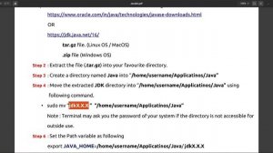 Installation of Java on Ubuntu (Linux) OS