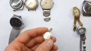 Часы с барахолки. Чайка,Луч,Слава,Восток