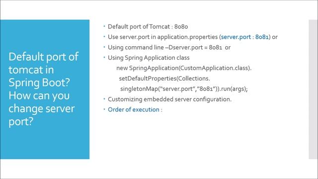 Spring boot interview questions/Interview Preparation (PART 1)