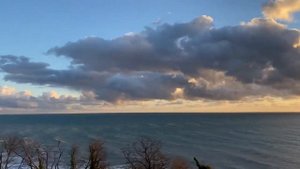 Макопсе Лад вид с террасы на море и Лазаревское