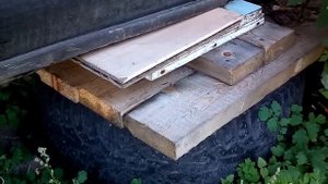 Фундамент из покрышек