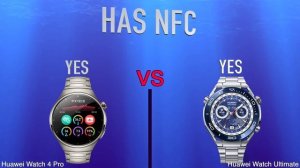 Huawei Watch 4 Pro vs Huawei Watch Ultimate