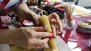 Свечи из вощины своими руками