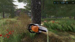 Farming Simulator 22 No Man's Land #11 валим лес, продаем щепу