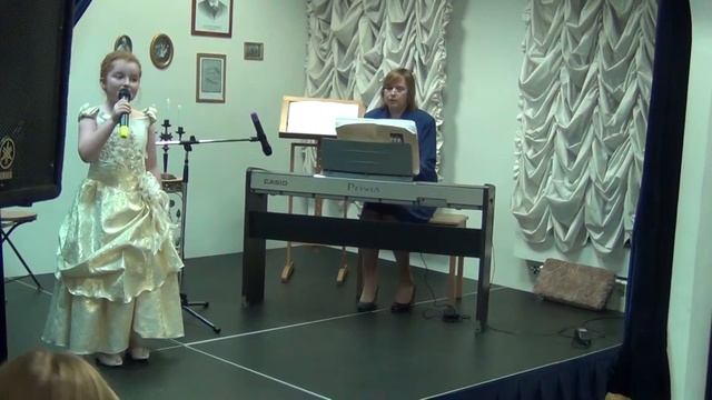 Непоседы - Кристина Семёнова 9 лет - "Мазурка " сентябрь 2012 смотреть онлайн