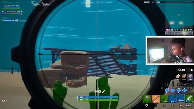 FOCUSED GHOLDIE IS BACK IN THE BUILDING.. | FORTNITE: BATTLE ROYALE [ ZONE WARS ] смотреть онлайн