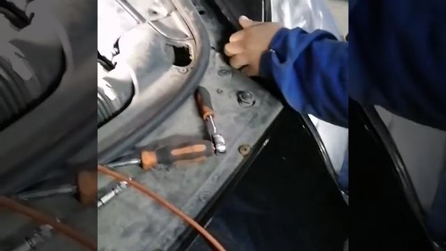 Снятие фары на Порш Кайен
