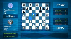 Chess Game Analysis: pianno67 - Акоп Минасян : 1-0 (By ChessFriends.com)