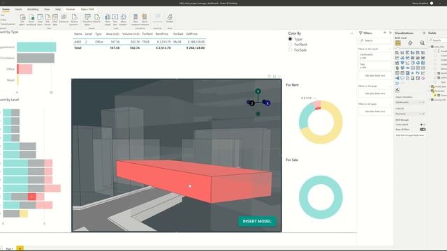 3D Real Estate dashboard in Power BI смотреть онлайн