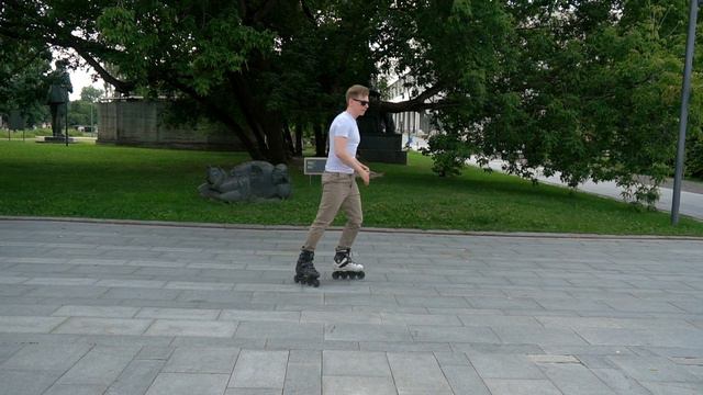 Эффектный и приятный переход ☺️ | Школа роликов RollerLine Роллерлайн в Москве