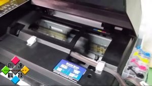 EPSON STYLUS TX210 連續供墨系統改裝教學 20120530