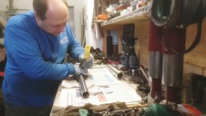 ЯВА передняя вилка ЯВА 640 устройство