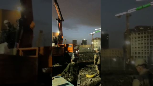 🏗️КМУ на базе КамАЗа. Фильтровое звено глубинной скважины. Водопонижение грунтовых вод 🌪️