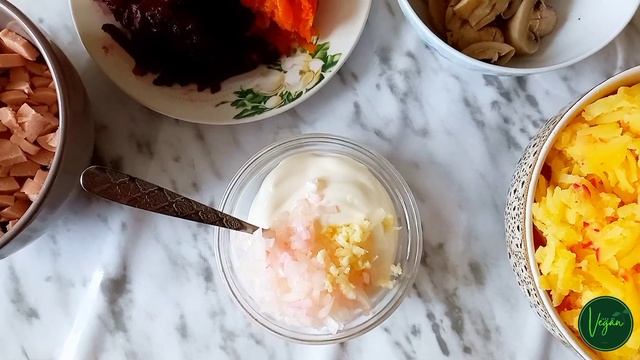 Закусочный Постный Торт?Веганский рецепт ?Вкусный вариант для ПРАЗДНИКА