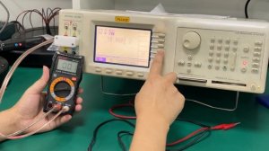 GVDA Test comparison  Digital multimeter GD103B VS FLUKE 9100 multi-function calibrator