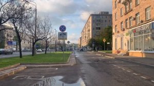 Прогулка вдоль Варшавского шоссе в сторону центра, г. Москва, 17.05.2022
