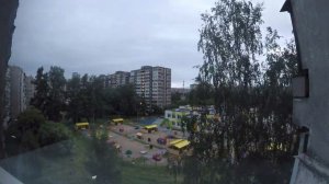 Таймлапс / вечер - ночь - утро - день