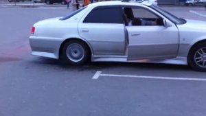 Дожиг резины  Toyota Cresta (Тойота Креста)