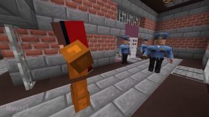 JJ and Mikey in ROBLOX PRISON CHALLENGE in Minecraft / Maizen animation