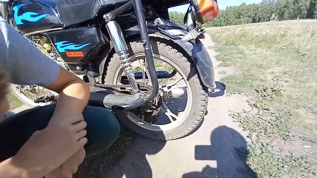 ОБЗОР НА МОПЕД АЛЬФА! ЧТО УМЕЕТ И КАК ЕДЕТ! УПАЛ С МОПЕДА!?? смотреть онлайн