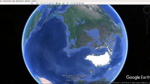 Гигантский Силуэт  на  Дне океана. Снято со спутника.