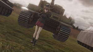 [Girls Und Panzer MMD] Conqueror [Maho Nishizumi]