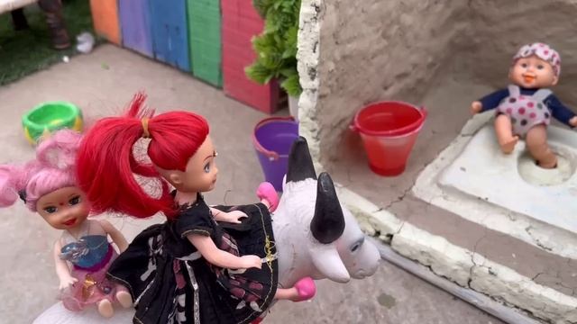 Barbie Doll All Day Routine In Indian Village/Radha Ki Kahani Part -184/ Barbie Doll Bedtime story| смотреть онлайн