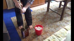 Самодельное устройство сбора шариков для настольного тенниса. Ping-pong ball pickup.