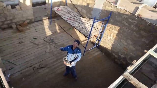 Как залить армопояс из бетононасоса