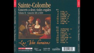 Jean de Sainte-Colombe - Concerts a deux violes esgales, Volume II (CD1-CD2)